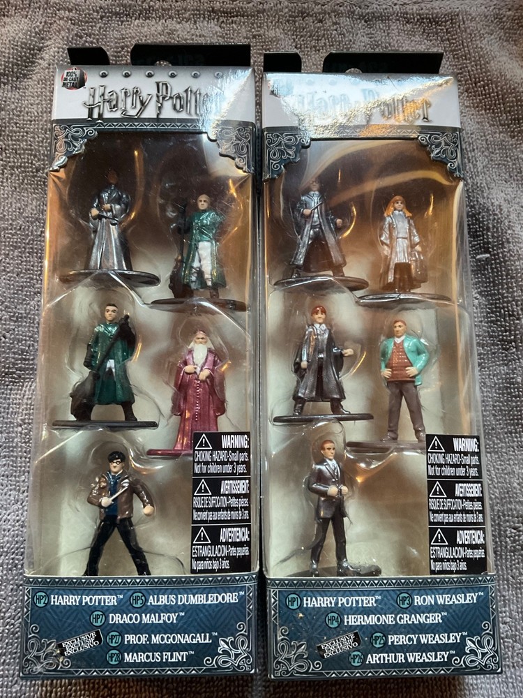 Harry Potter Jada Nano Metalfigs Micro Figure Sets – Multiple Characters NIB