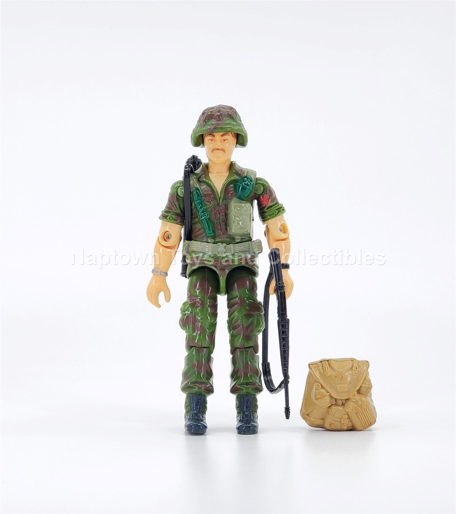 GI JOE COMANDOS EM ACAO COIOTE (FOOTLOOSE) FIGURE 100% COMPLETE BRAZIL ESTRELA
