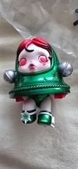 Skullpanda Tell Me What You Want Series Green Jingle All The Way Ornament