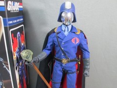 GI Joe COBRA COMMANDER Complete w/ BONUS 1/6 Scale Sideshow Collectibles 2013