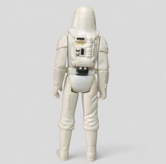 GLASSLITE SNOWTROOPER 🇧🇷 VINTAGE STAR WARS BRAZIL FIGURE 80’s