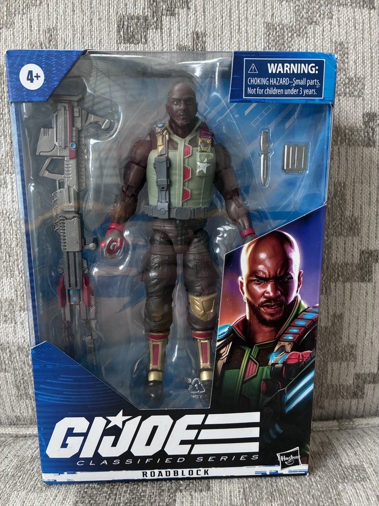 GI Joe Classified Roadblock #01 Brand New