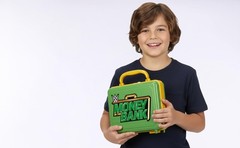 Kids Money Box with SFX – WWE Money in the Bank, Mechanical Lock, Fun Collectibl