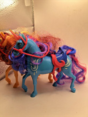 Lot Of 4 Unicorn Academy Leaf Unicorn Replacement Figure Unicorn Only