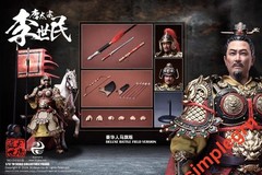 303TOYS 1/12 Scale Tang Dynasty Generals 4-Figure Set Includes horses In Stock