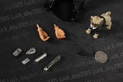 Dragon MIB3 Men In Black 3 Agent J Will Smith w/ Frank Dog 1/6 Figure (NO BOX)