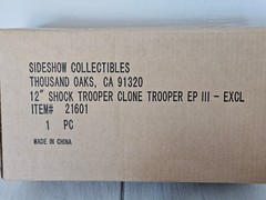 NRFB Star Wars Imperial Shock Trooper Clone Trooper EP III 1:6 Sideshow 21601