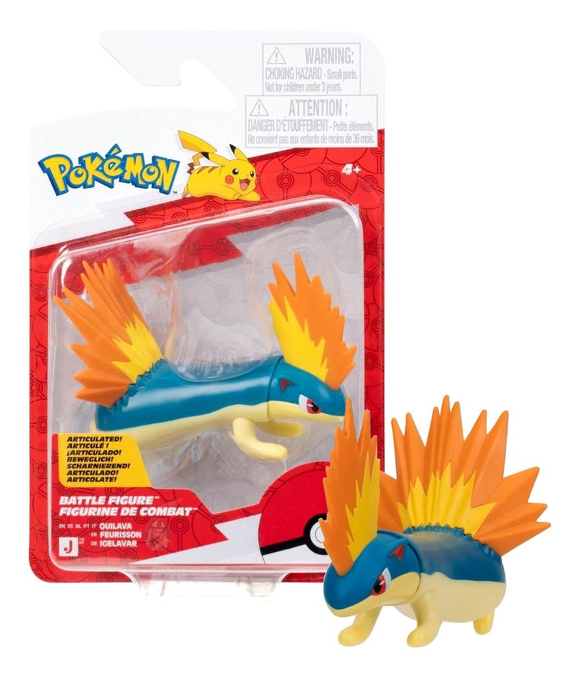 Pokemon Quilava Battle Figure New in Package