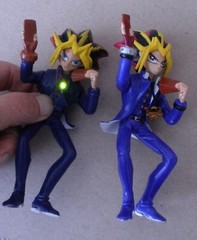 Yu-Gi-Oh Kazuki Takahashi Yami Yugi 6″ Mattel & RARE Unbranded Lightup Figures