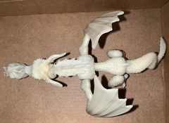 Loyal Subjects Game of Thrones Rhaegal Viserion Drogon *WHITE* Prototype Dragon