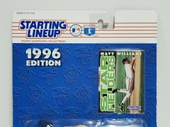 MATT WILLIAMS – San Francisco Giants Starting Lineup MLB SLU 1996 Figure & Card
