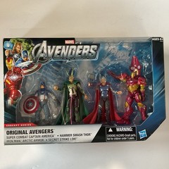 Marvel Original Avengers Action Figure Set Concept Series 4-Pack – NEW Hasbro