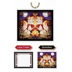 Japanese Kitsune Inari Fox Keychain 1 Random Figure Surprise Capsule Gashapon