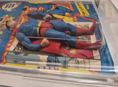 AFA 50 Super Powers Superman action figure (Kenner, 1984, series 1, 12 back)