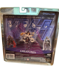 Vintage McFarlane KISS Creatures THE FOX Eric Carr Figure 2002 NEW SEALED