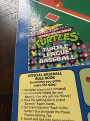 1991 Grand Slammin’ Raph Baseball TMNT Teenage Mutant Ninja Turtles Playmates