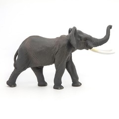 Papo Elephant Hand Painted Figurine – Heirloom Quality Collectible No. 50215