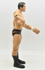 WWE Randy Orton Black Shorts Red & Gold Highlights Wrestling Action Figure Jakks