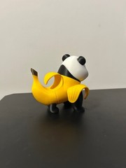 Pandaccini Bananini – Articulated Italian Brainrot Figurine Toy Kids & Adults