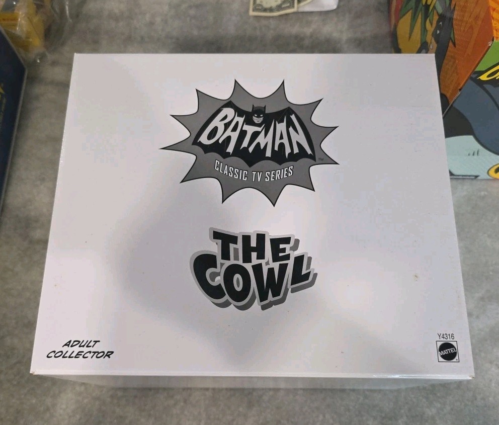 Mattel Batman Classic Tv Series Cowl Official Replica Prop Adam West