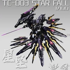 STAR FALL Iron Toys 1/100 Tc-003 Sky Fall – Model Kit Mecha Toys In Stock Gift