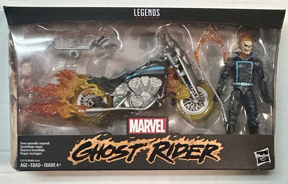 Hasbro Marvel Legends Ghost Rider Johnny Blaze Motorcycle 2018 Sealed Box