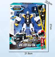 Tobot V Galaxy Detectives BIG TRAIL Transforming Truck Vehicle Robot Figure Toy