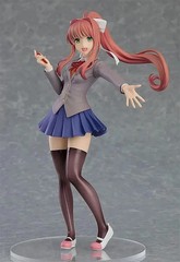 18CM Anime Doki Doki Literature Club Monika Action Figure Model Toy Collection