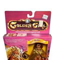 VINTAGE Golden Girl Rubee 1984 Galoob Action Figure NEW-SEALED Gemstones NIB