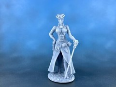 Action Figure Steampunk Lady Plague Doctor 40mm Resin Figure