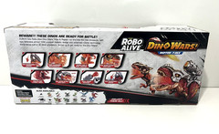 ZURU ROBO ALIVE DINO WARS RAPTOR T-REX 2 PACK DINOSAURS BATTLE SET LIGHTS SOUNDS