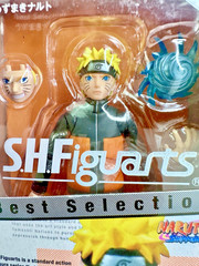 SH Figuarts Naruto Shippuden Naruto Uzumaki Best Selection Bandai Spirits NIB