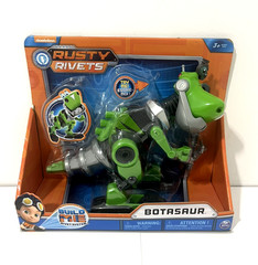 RUSTY RIVETS BOTASAUR DINOSAUR BUILD ME RIVET SYSTEM NICKELODEON SPIN MASTER NEW