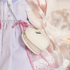 Azone Dreamin Mebae A Gift From M.k White Cat 22.5cm/8.8In 1/6 Full Set Gift