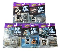 Vintage 1998 Johnny Lightning Lost in Space New Lot of 5 w Clips 1, 4, 5, 12, 25