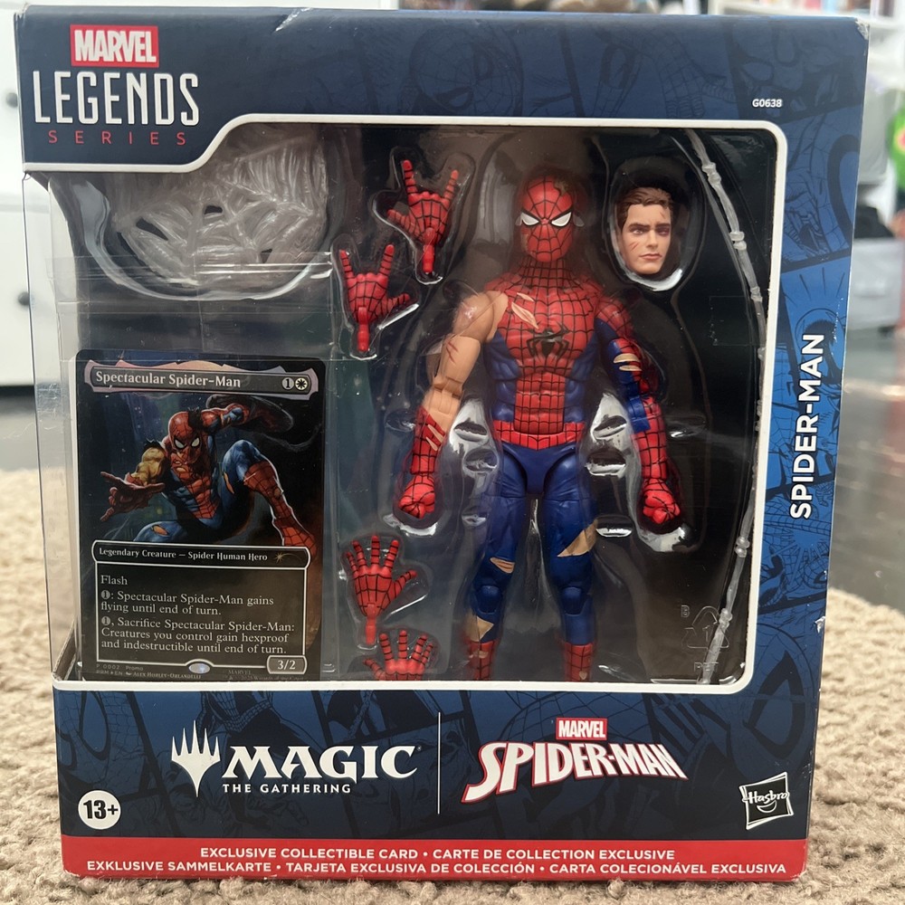 Marvel Legends Magic the Gathering Spider-Man Figure w/ Card New