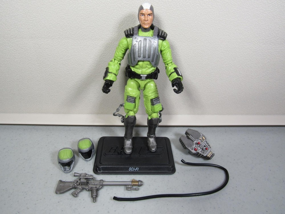 GI JOE – 25th poc SCI-FI 100% comp – 10 + items = FREE SHIP – GIJOE