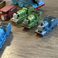 Thomas The Train Engine Mixed Lot Of 11 Collectible Trains – Plastic & Rubber