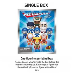 Megaman Figural Keyring Blind Bag Mystery Pack Capcom Anime Video Game 1 Random