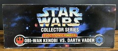 Star Wars Collector’s Series Obi Wan Kenobi vs Darth Vader 12″ Figures Kenner
