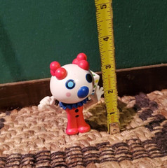 MINIATURE ROBLOX PIGGY CLOWNY w/ COLOR MALLET FIGURE 3.5”
