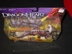 Kenner Hasbro 1995 : DRACO – DRAGONHEART – Dragon Power Flap Wings (SEALED) MOC