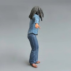 18cm/7″Bob Marley Music Legends & Microphone Jamaica Singer PVC Action Figure
