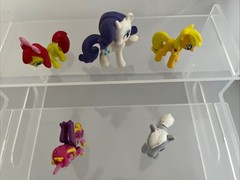 Bundle Lot Little Pony Mini Hasbro Figures Set 5 Pony’s & Unicorns 1.5”-2” Tall