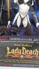 Lady Death 12″ Action Figure in Box Moore Action Collectibles 1998 Chaos! Comics