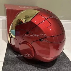New Iron Man MK5 Helmet Electronic Voice Activated Open&Close Mask Autoking US