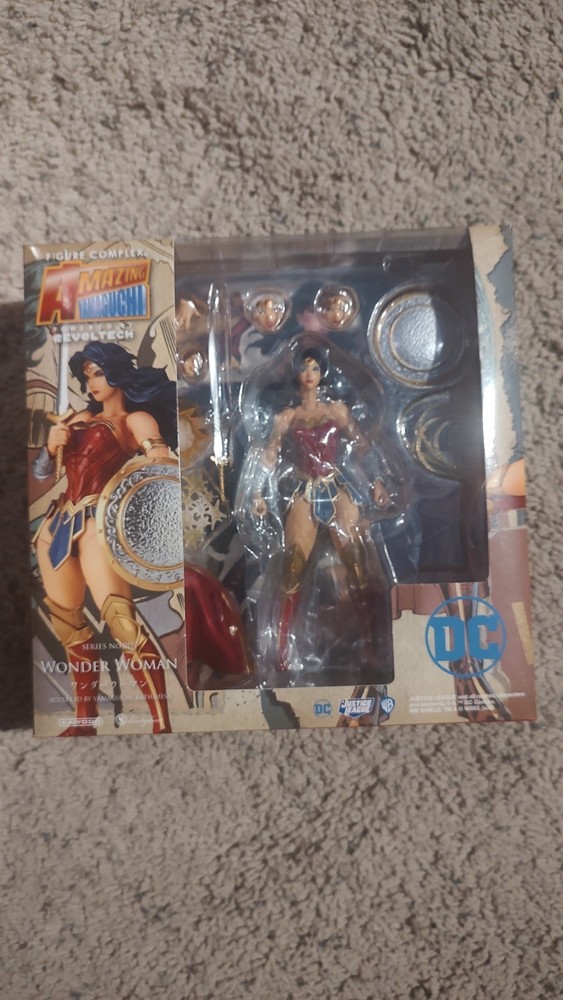 [Used] Kaiyodo Amazing yamaguchi Wonder woman No.017 Revoltech #734