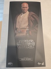 Hot Toys Mace Windu Star Wars 1/6 Scale Figure MMS681, Attack of the Clones