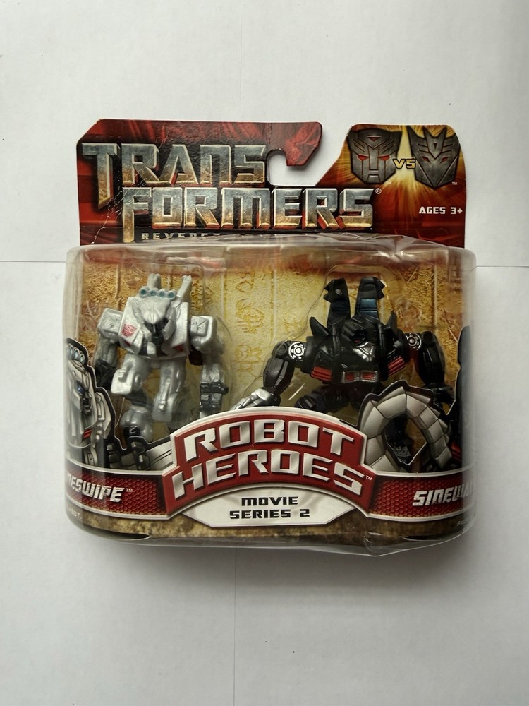 Transformers Revenge of the Fallen Robot Heroes Sideswipe & Sideways ⬇️READ⬇️…