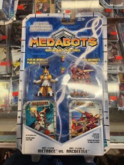 Hasbro Carded 2-pack MEDABOTS lot of 9 sets Action Figures Metabee FemJet